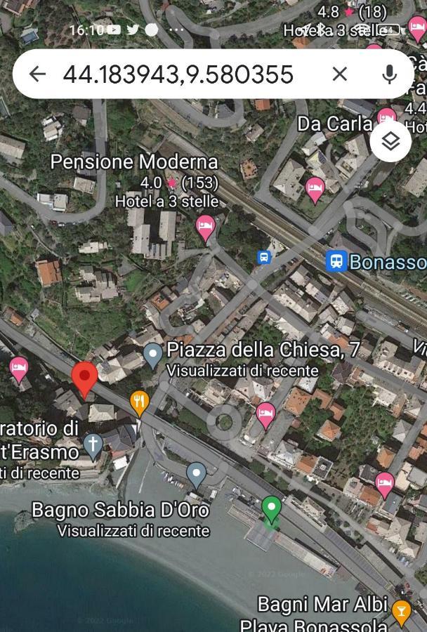 Nido Al Mare Apartman Bonassola Kültér fotó